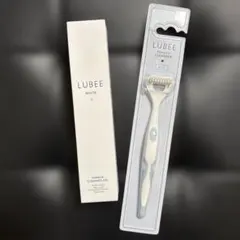 LUBEE 舌ブラシ ＆ 舌クリーニングジェル セット　ルビーホワイト