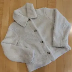 UNIQLO／フリースボアジャケット（KIDS：Sサイズ）