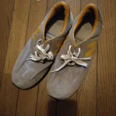 New Balance スニーカー グレー/オレンジ