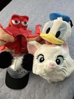 ディズニーキャラクター 帽子セット
