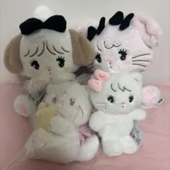 mikko lil ala mode ぬいぐるみ 4点セット