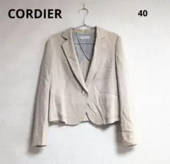 CORDIER テーラードジャケット 麻100% 40サイズ 女性のサムネイル