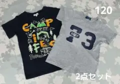 半袖Tシャツ　BEBEベベ　３can４on　サンカンシオン　２点セット　120のサムネイル