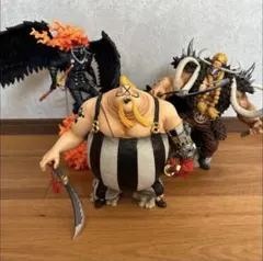 一番くじワンピース百獣海賊団4体セット