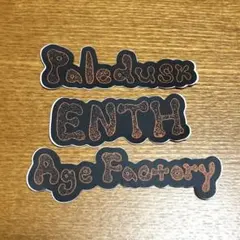 ENTH CD DVD ラババン　サイン入りステッカー ENTH CD DVD ラババン サイン入りステッカー ENTH CD DVD