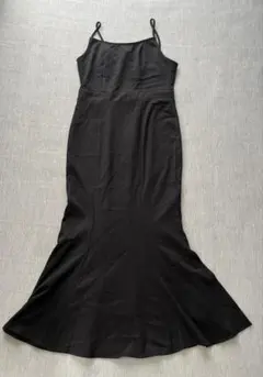 バックリボンマーメイドキャミソールワンピース