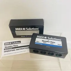 【美品】MIDI Solutions Quadra Thru (1入力4出力 )のサムネイル