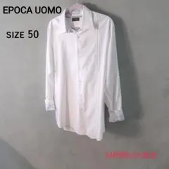 エポカウォモ 高級ドレスシャツ 50 ペイズリー EPOCA UOMOのサムネイル