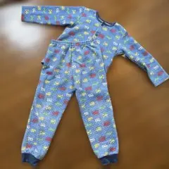 キッズパジャマ130 キルティング　働く車