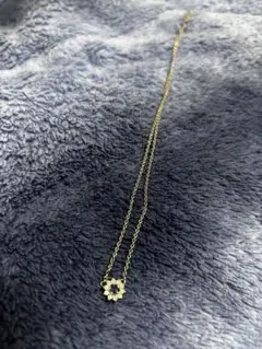 プラチナ850 サファイア　ダイヤ　ネックレス