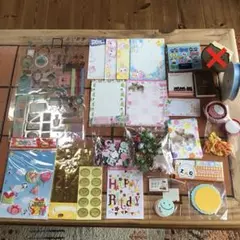 メモ帳(ばら)・シール・リボンなど、まとめ売り