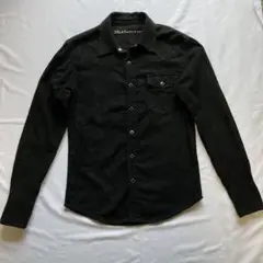 DELAY by Win&Sons　長袖シャツ　日本製　黒　SIZE２