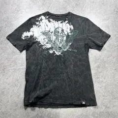 00s【archive】skull tiedye Tshirt/Y2K/グランジ