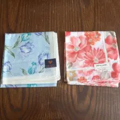 MARO VALENTINO & pierre cardin ハンカチ　2枚