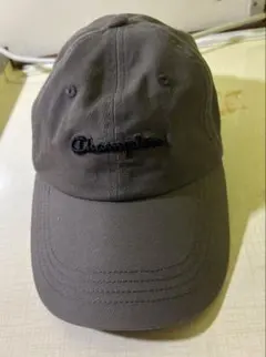 Champion チャンピオン キャップ 帽子 グレー 綿100%