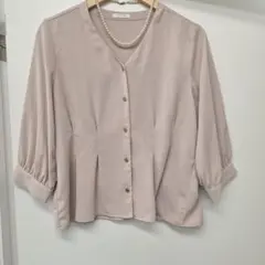 GLACIER ベージュ Lサイズ 半袖シャツ