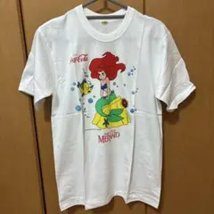コカコーラ　リトルマーメイド　Tシャツ　アリエル　90sヴィンテージ レアのサムネイル