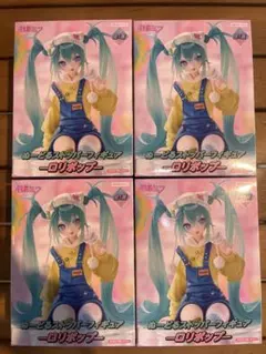 初音ミク　ぬーどるストッパーフィギュア　ロリポップ　4体セット
