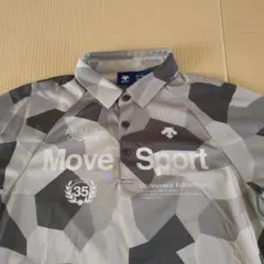 DESCENTE GOLF Move Sport ポロシャツ 迷彩柄