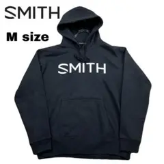 美品　SMITH エッセンシャルフーディーブラック パーカー Mサイズのサムネイル