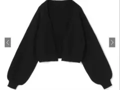 【GRL】ボリュームスリーブショートニットカーディガン[mb1275]