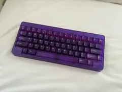 Hex80 ATK GEARxQK ゲーミングキーボード 本体 Purple - メルカリ
