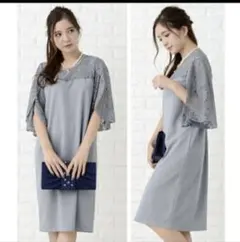 Lace Ladies レース ひざ丈ワンピース ドレスのサムネイル