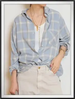 REMI RELIEF/レミ レリーフ】 OMBRE CHECK SHIRT - メルカリ