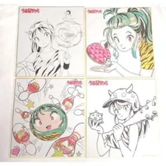 未開封 うる星やつら Blu-ray特典 書き下ろし色紙 ＆ボイスラバー 