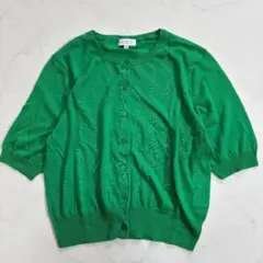 MACKINTOSH PHILOSOPHY カーディガン 半袖 38（E36）