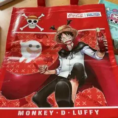 Coca-Cola ONE PIECE コラボ トートバッグのサムネイル