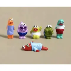 スポンジボブ ビキニタウンの住人 フィギュア 6体セット