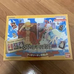 新品・未開封】ONEPIECE CARDGAME ファミリーデッキシュリンク付