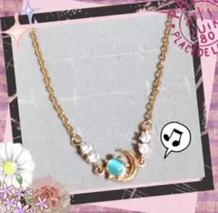 特別SALE♡*.゜月モチーフネックレス✧*。
