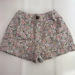 花柄ハーフパンツ サイズ100