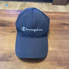 Champion キャップ ブラック メッシュ
