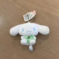 シナモロール ビジューハートマスコット シナモロール　グリーン