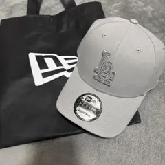 NEWERA 9FORTY ラインストーン キャップ グレー