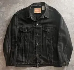 ブラックデニムジャケット デニムジャケット