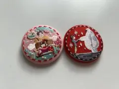 Disney 刺繍缶バッジビスケット２　♡ベイマックス　♡シュガーラッシュのサムネイル