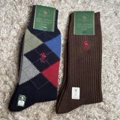 【新品】 SANTA BARBARA メンズソックス　二足セットのサムネイル
