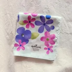 hallmark ホールマーク 花柄ハンカチ
