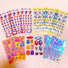 ① 平成レトロ パンシェル パンデビ シール 12枚 まとめ売り