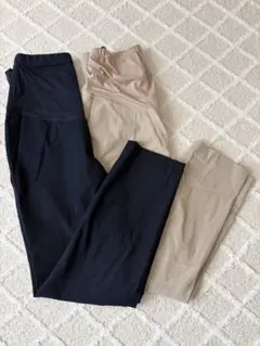 ユニクロ スマートアンクルマタニティパンツ Mサイズ 2枚セット
