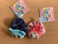 ナルミヤキャラクターズ マスコット付きシュシュ ナカムラくん べリエちゃん