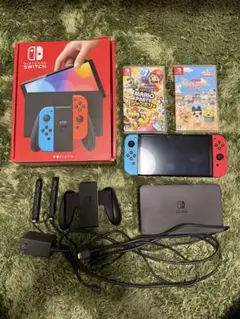 Nintendo Switch 有機ELモデル 赤青セット