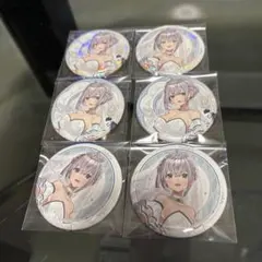 ホロライブ　一番くじ　ウエディング　白銀ノエル　缶バッジセット