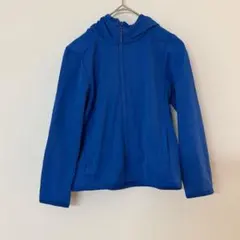 ユニクロ　UNIQLO 【120】ブルー　パーカー UVカットパーカー