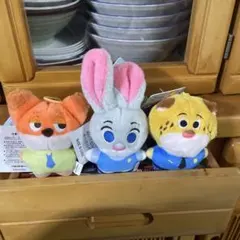 ズートピア ぬいぐるみ 3セット