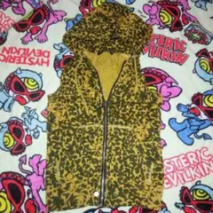 ヒスミニ☆ヒョウ柄ベスト１１０